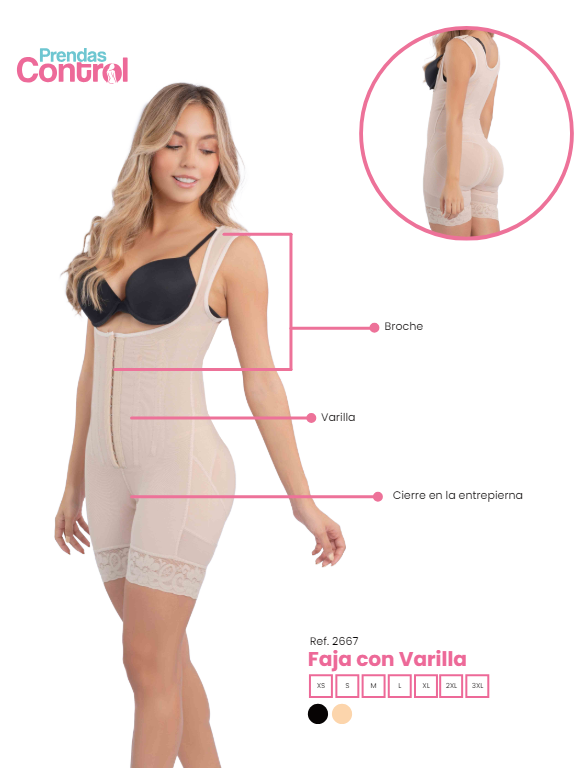 FAJA CON VARILLA